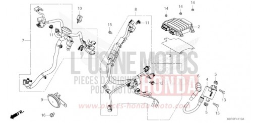 SUB HARNESS/IGNITION COIL SH150ADL de 2020